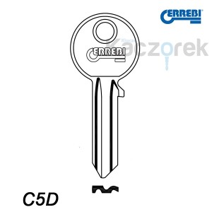 Errebi 006 - klucz surowy - C5D